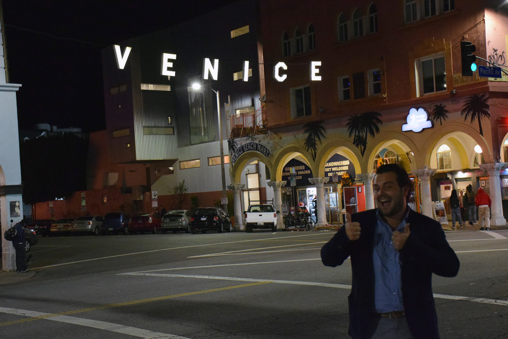 Thumbs up for Venice Beach