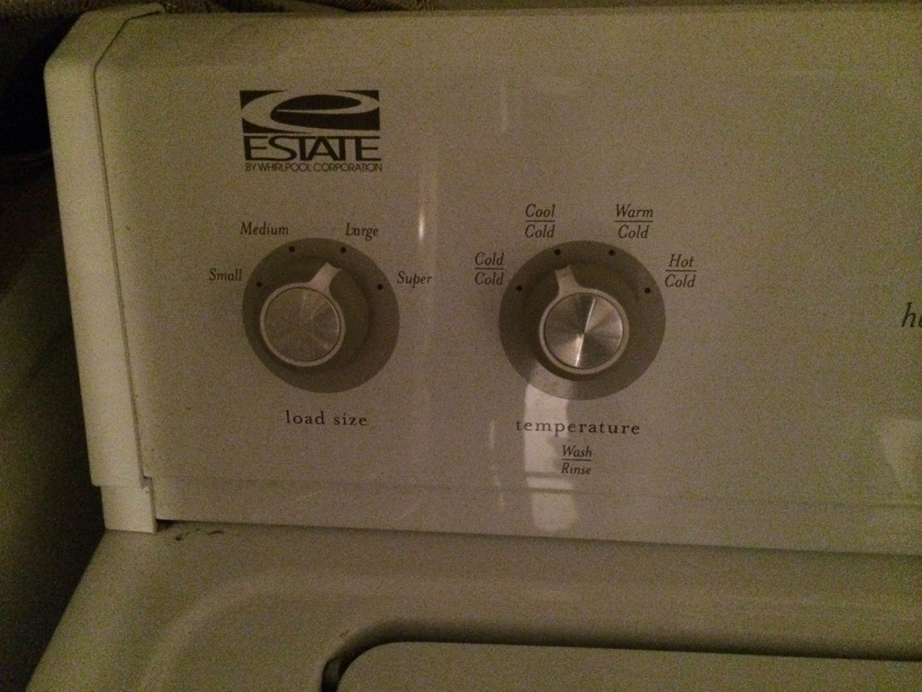 Options washing machine