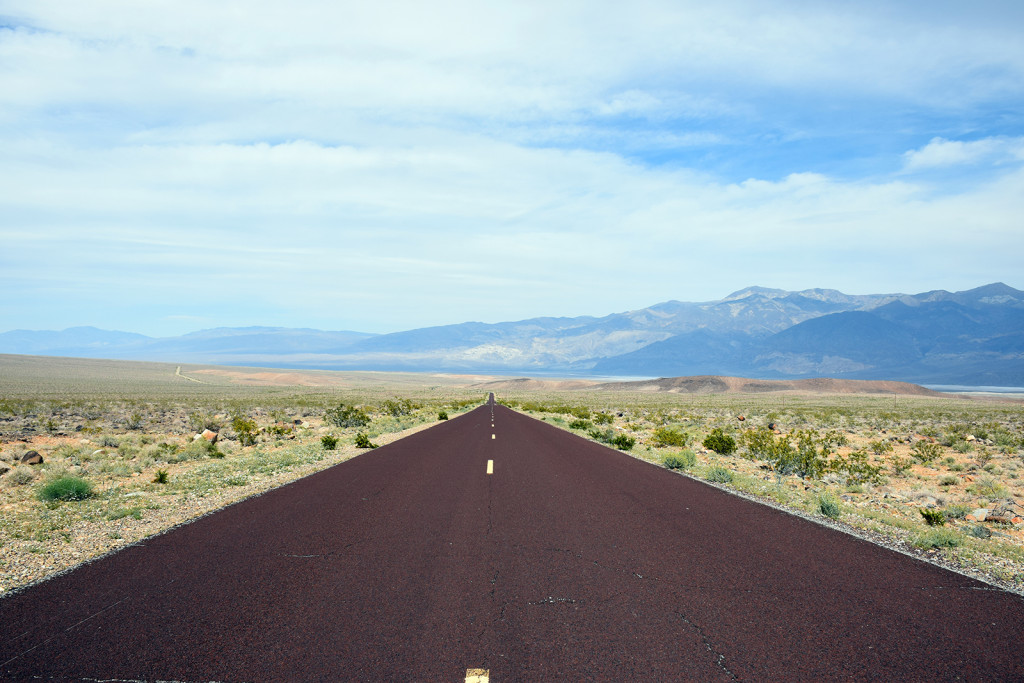 On the road to Death Valley