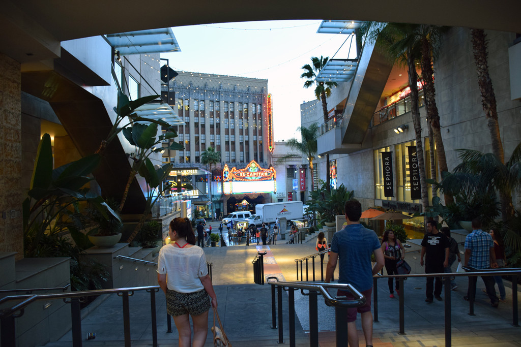 Stairs to Hollywood Blvd