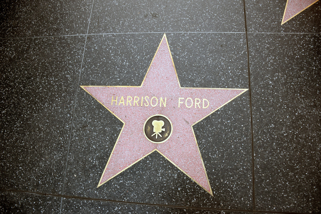 Star of Harrison Ford