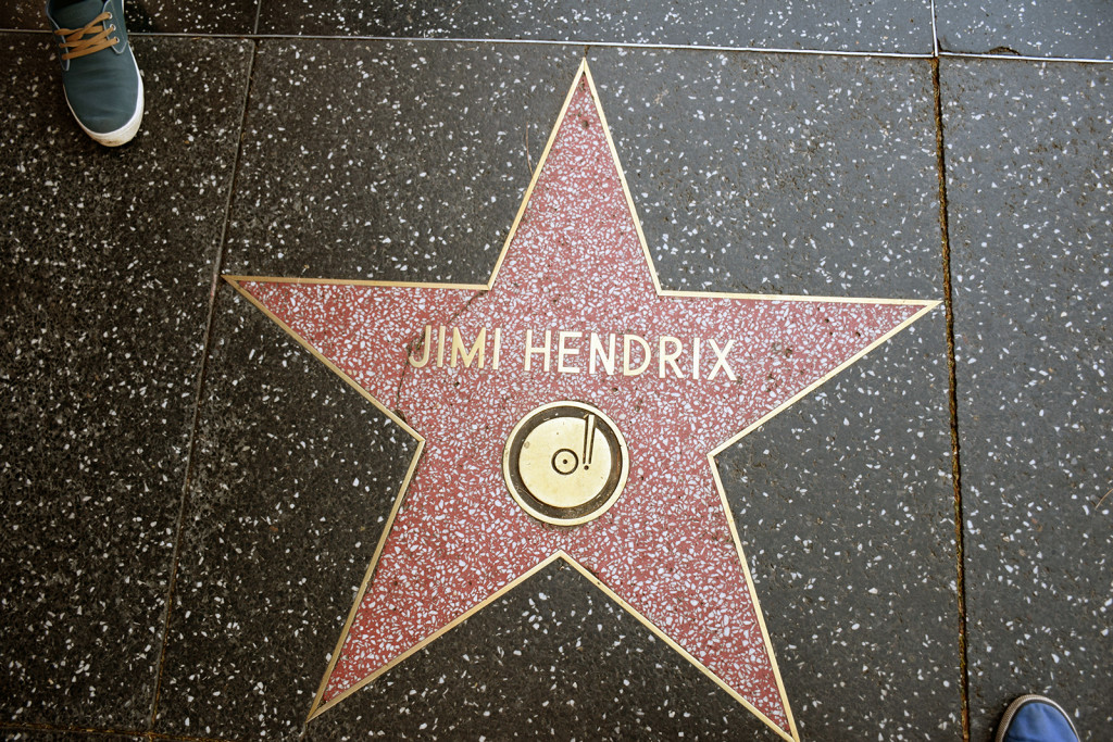Star of Jimi Hendrix