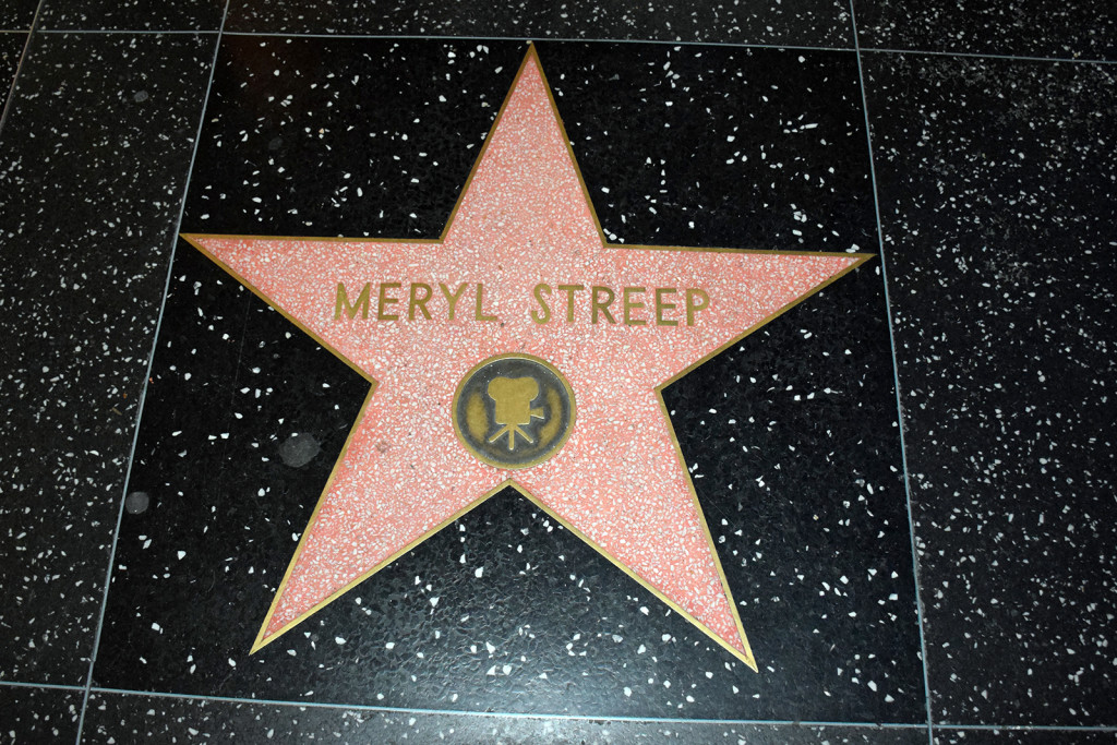 Star of Meryl Streep